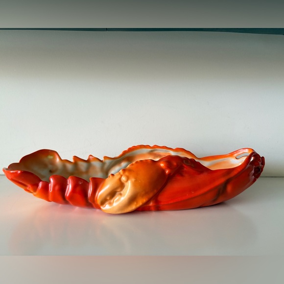 Royal Bayrueth porcelain lobster celery dish